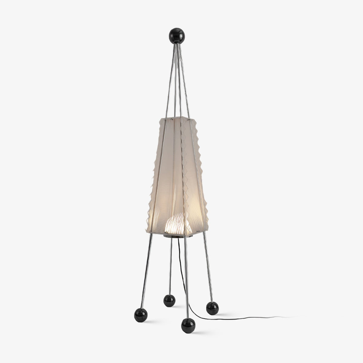 Tetra Industrial Acrylic Floor Lamp