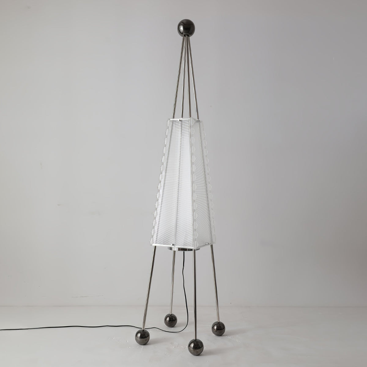 Tetra Industrial Acrylic Floor Lamp