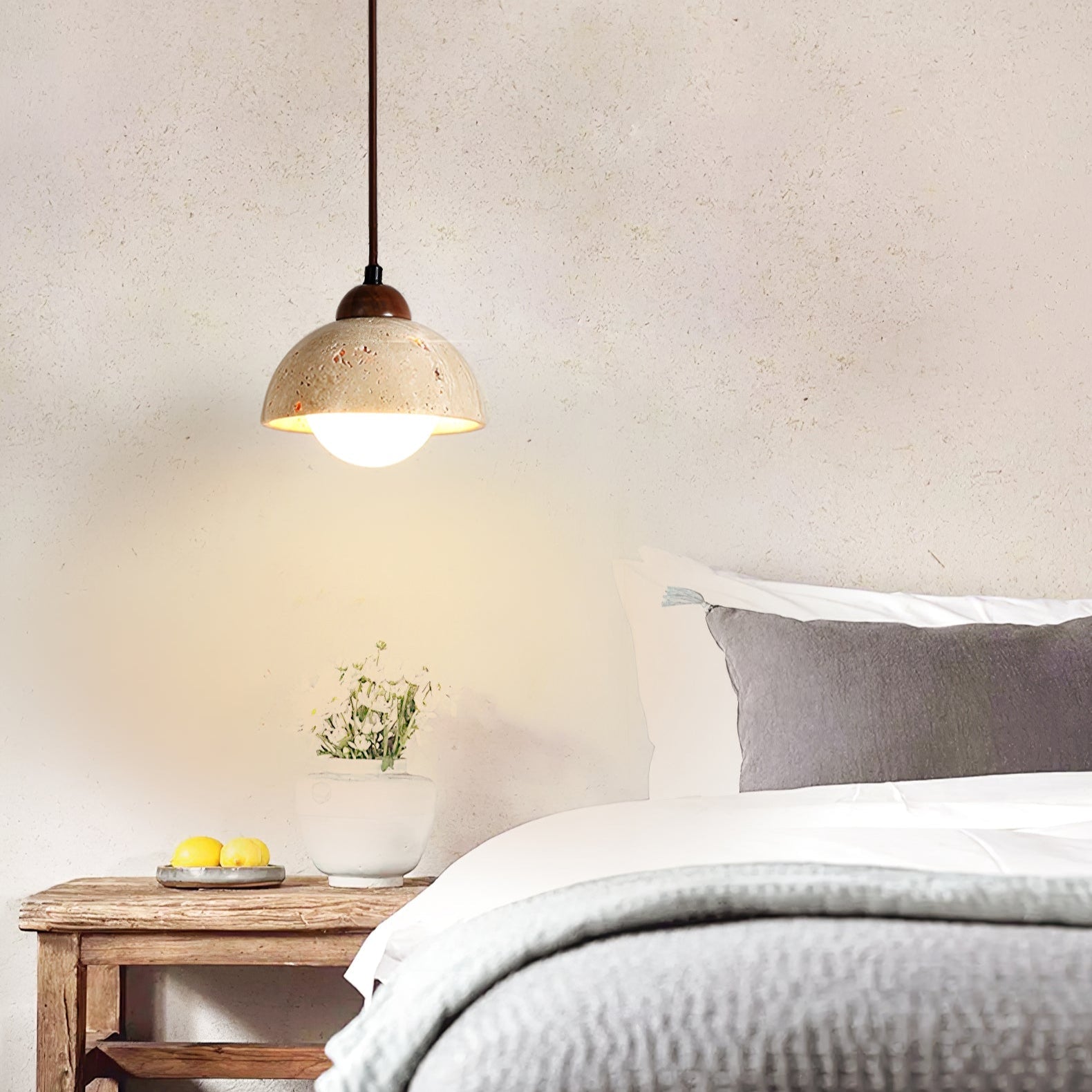 Terralume Dome Pendant Lamp - Neutral Decor