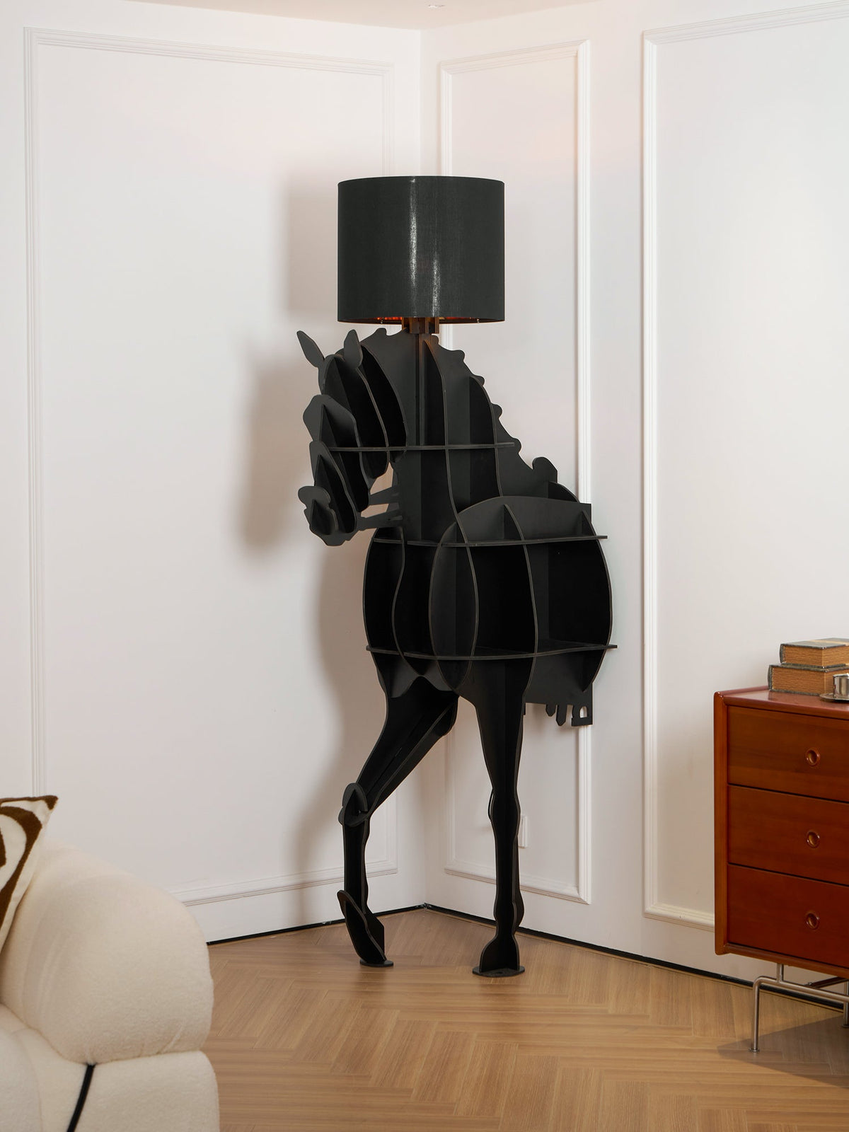 Nrasen Horse-shaped Floor Lamp