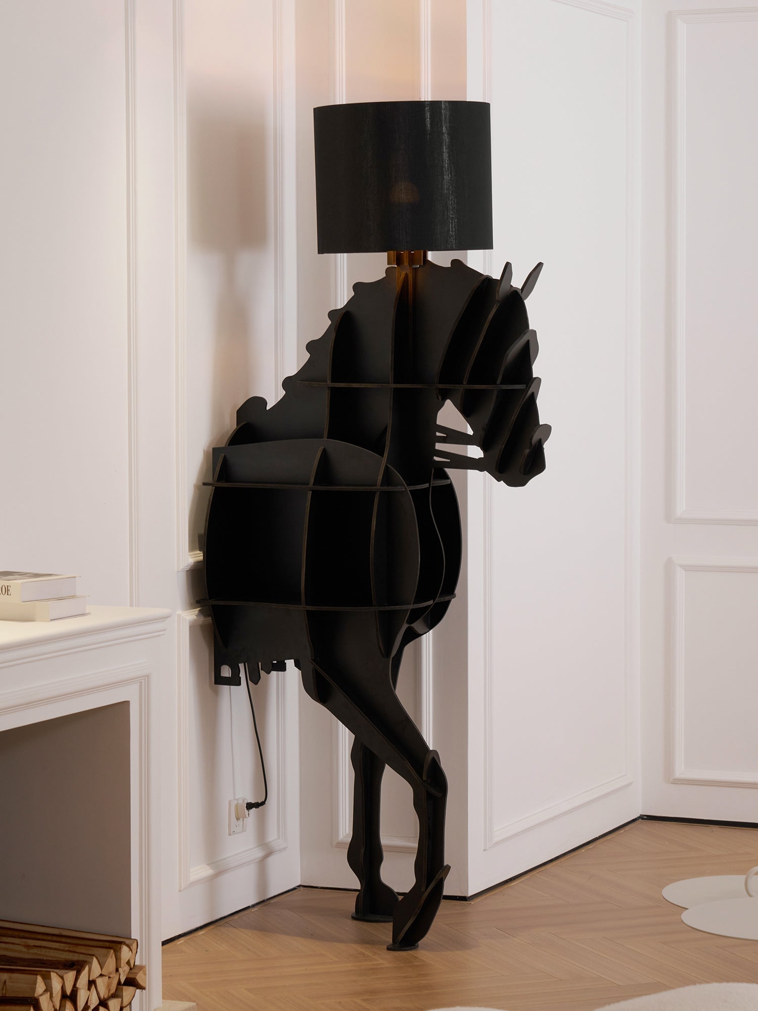 Nrasen Horse-shaped Floor Lamp
