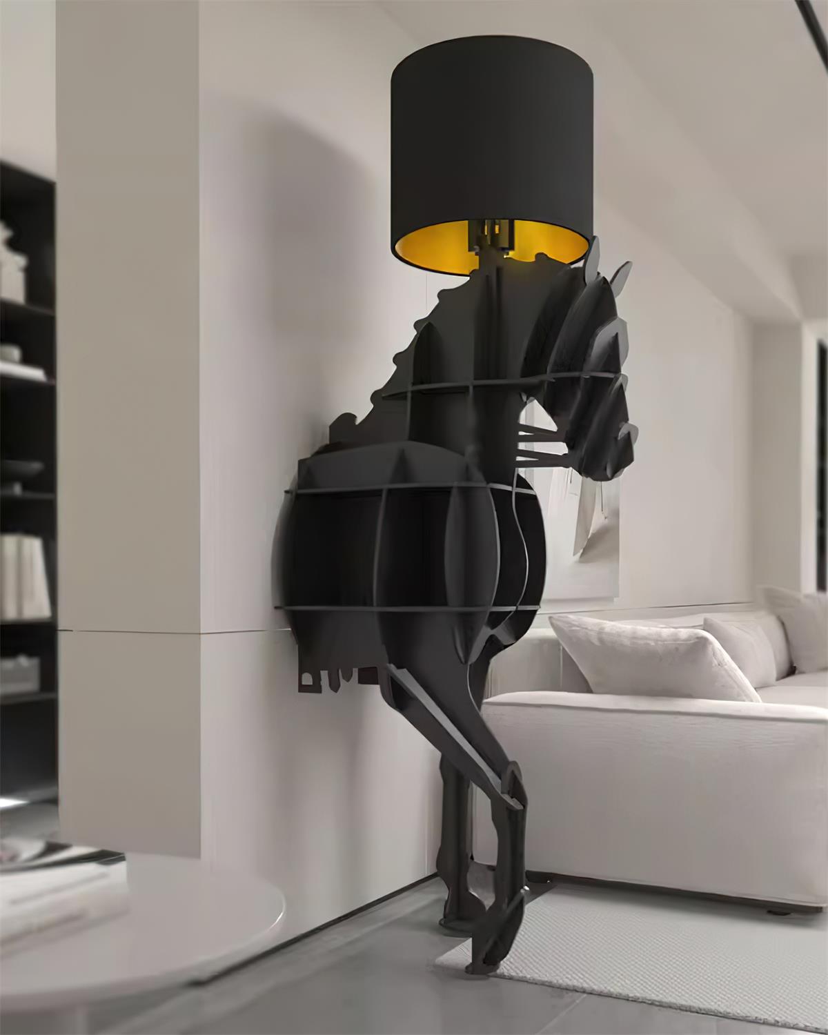Nrasen Horse-shaped Floor Lamp