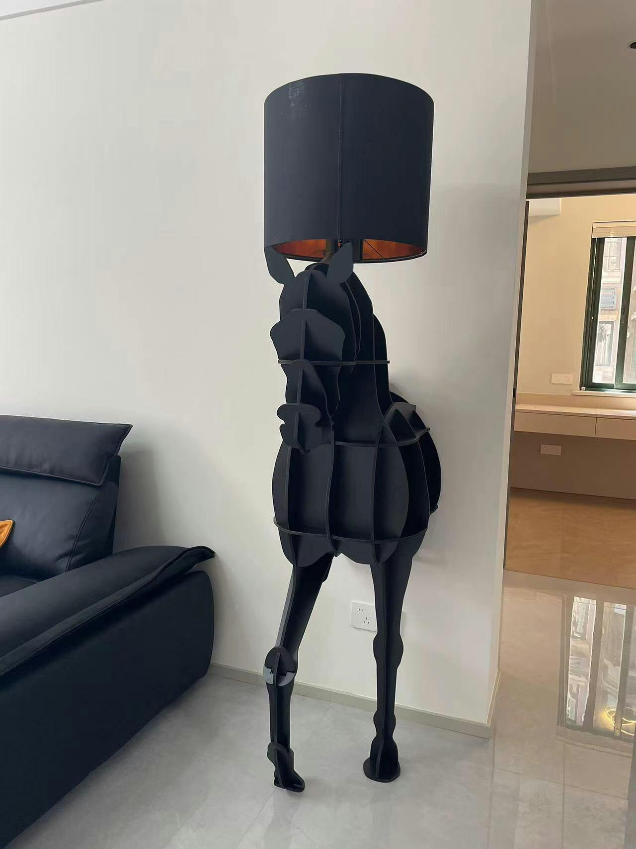 Nrasen Horse-shaped Floor Lamp