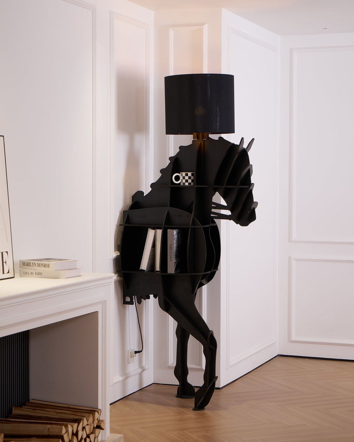 Nrasen Horse-shaped Floor Lamp