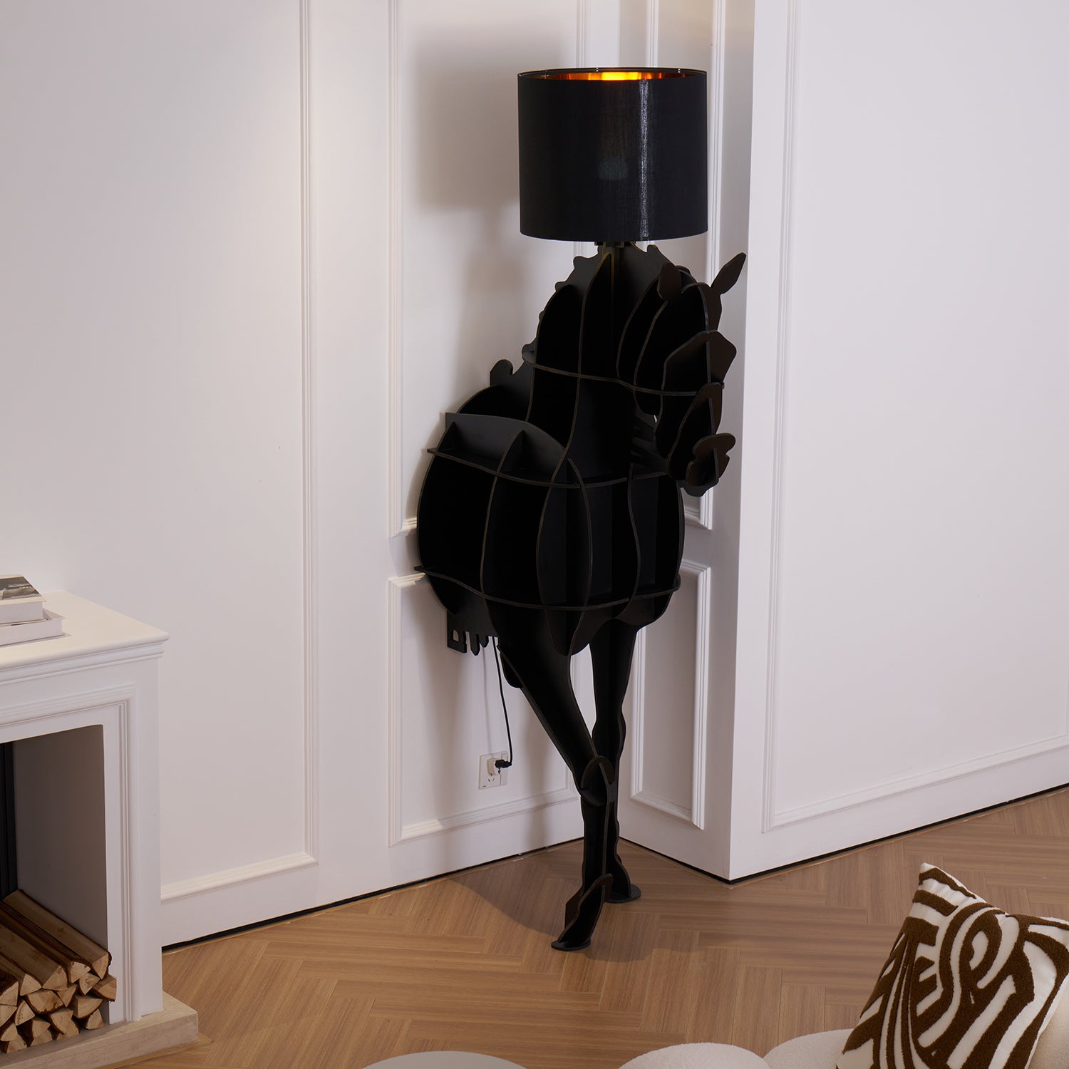 Nrasen Horse-shaped Floor Lamp