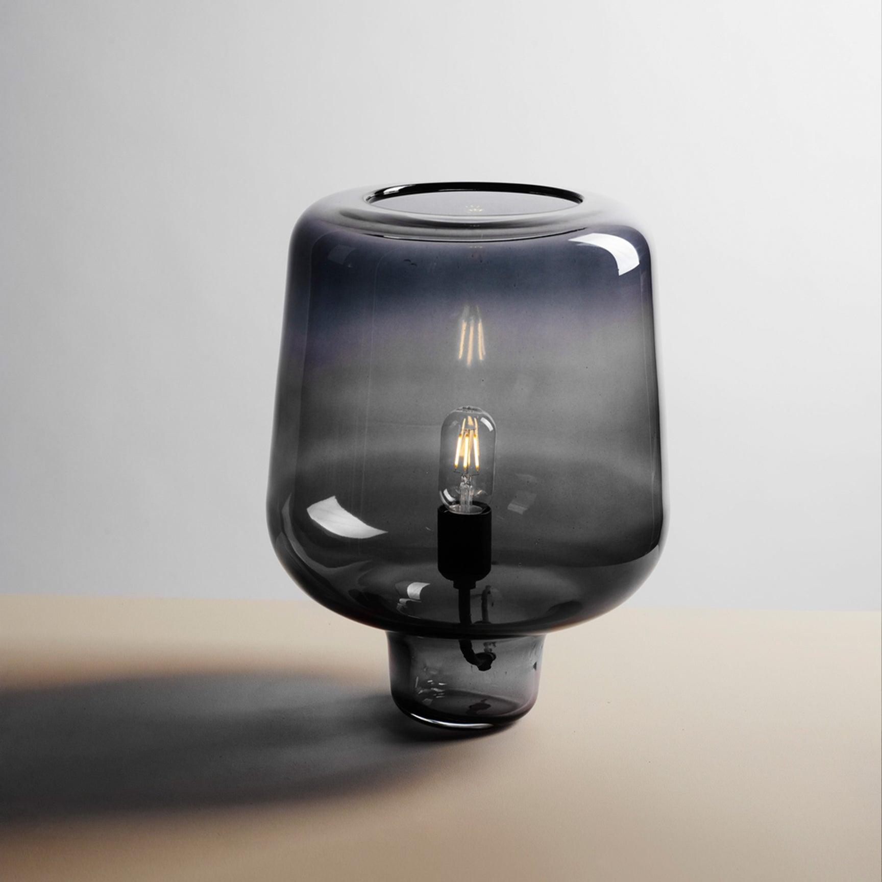 Eanlari Glass Contemporary Table Lamp