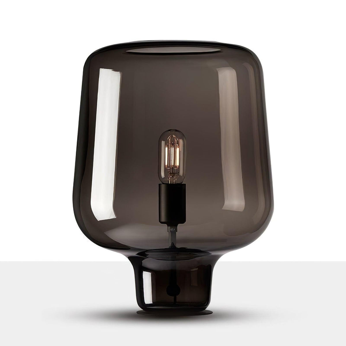 Eanlari Glass Contemporary Table Lamp
