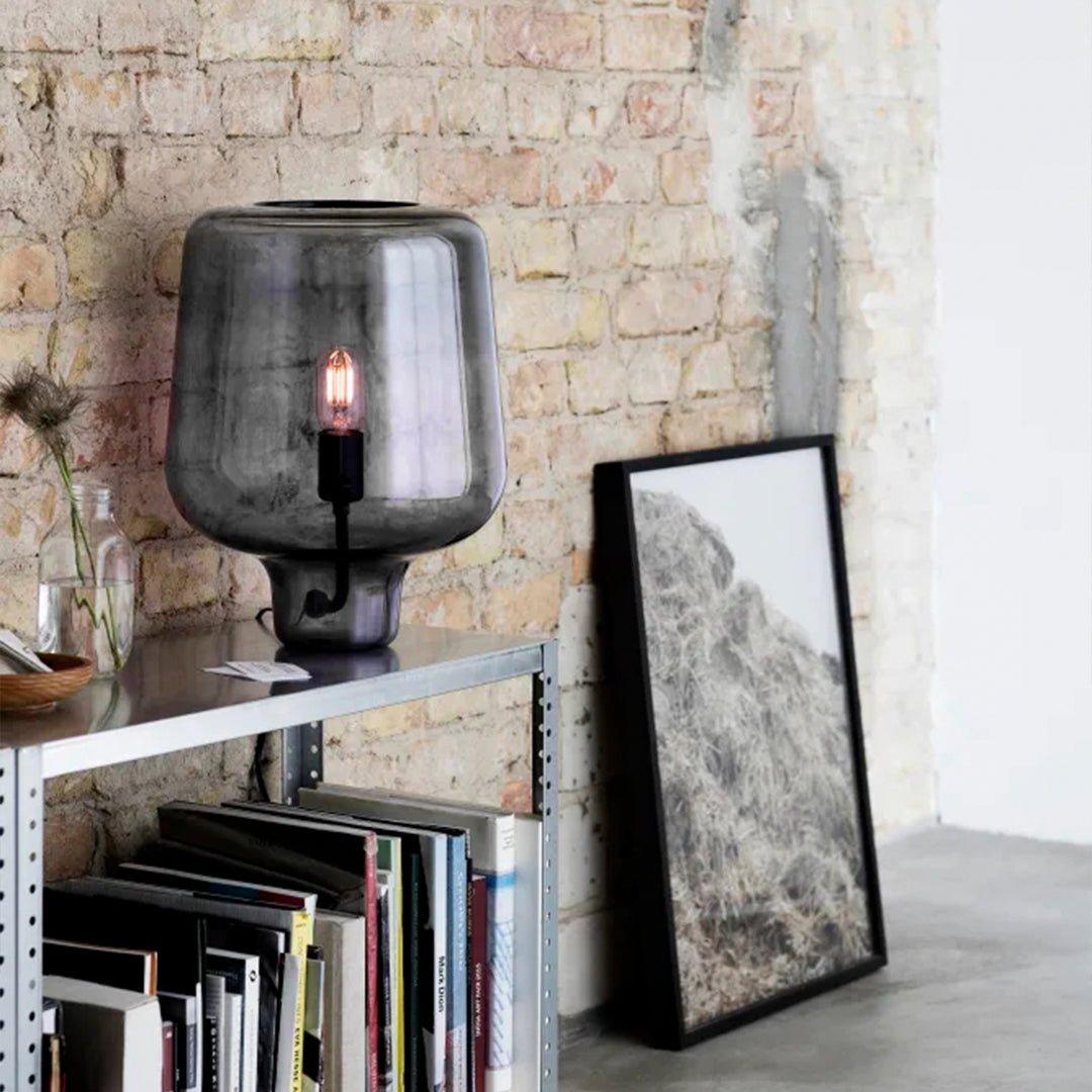 Eanlari Glass Contemporary Table Lamp