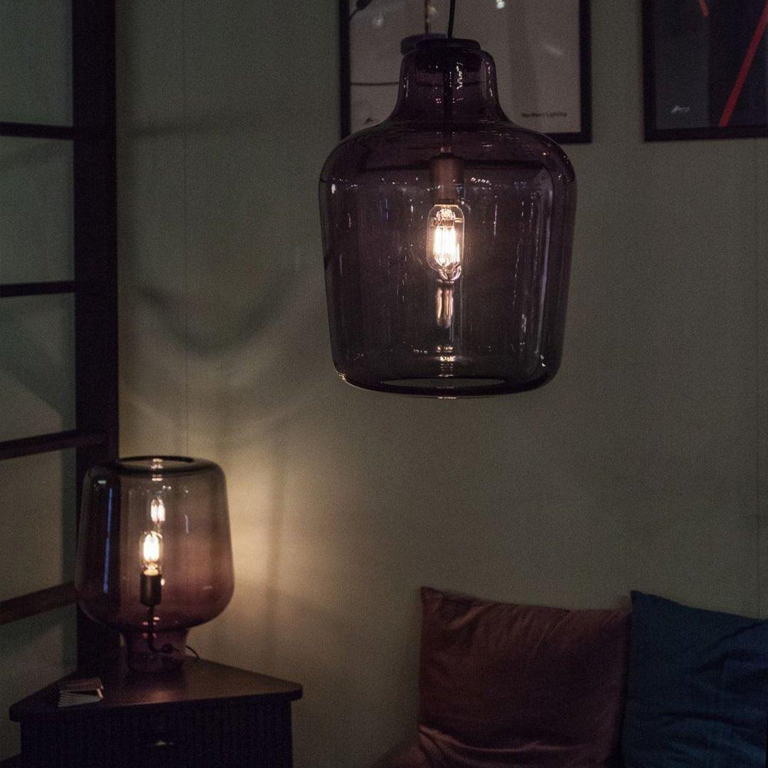Eanlari Glass Contemporary Table Lamp