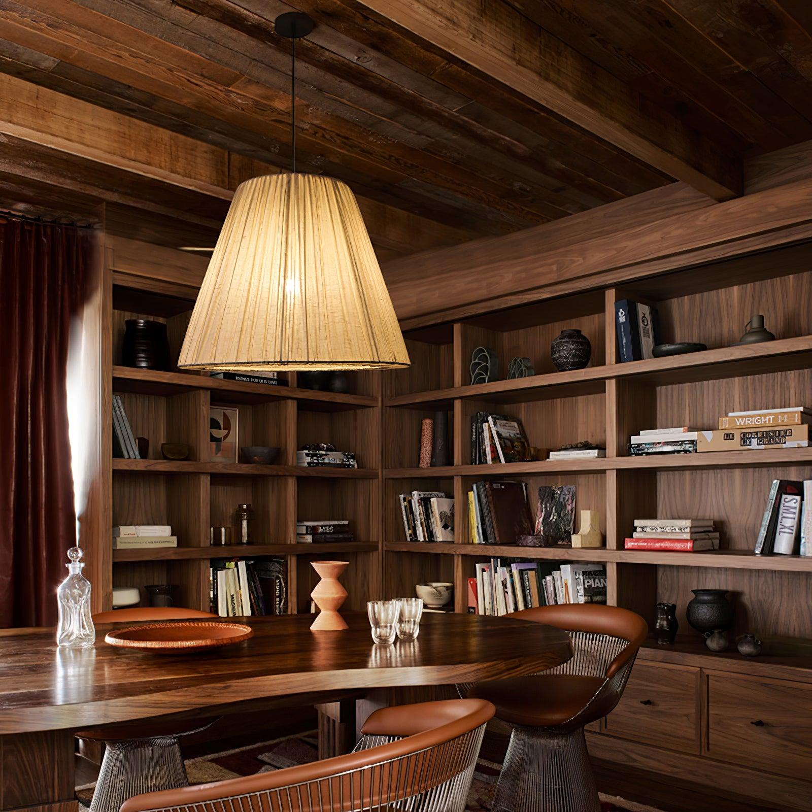 Docan Fabric Retro Pendant Lamp