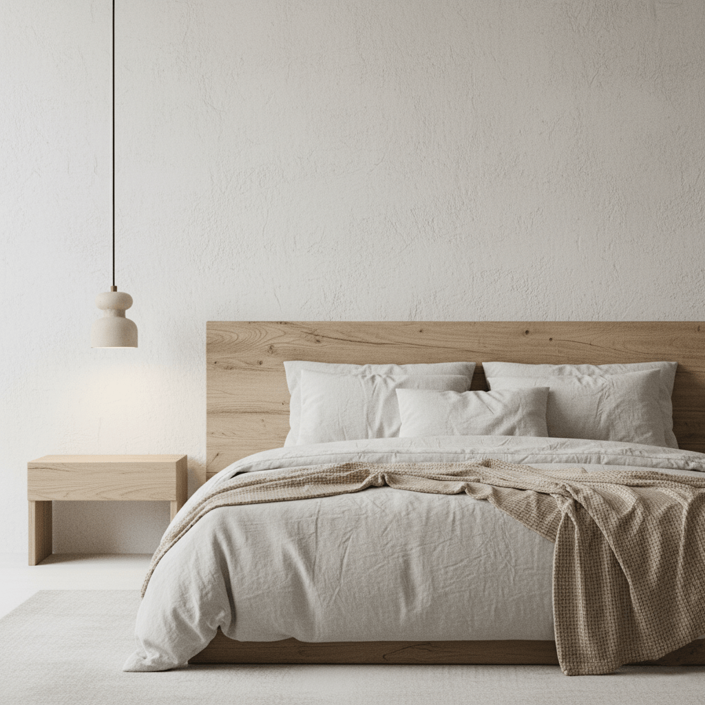 Ansel Textured Travertine Gourd Pendant Light