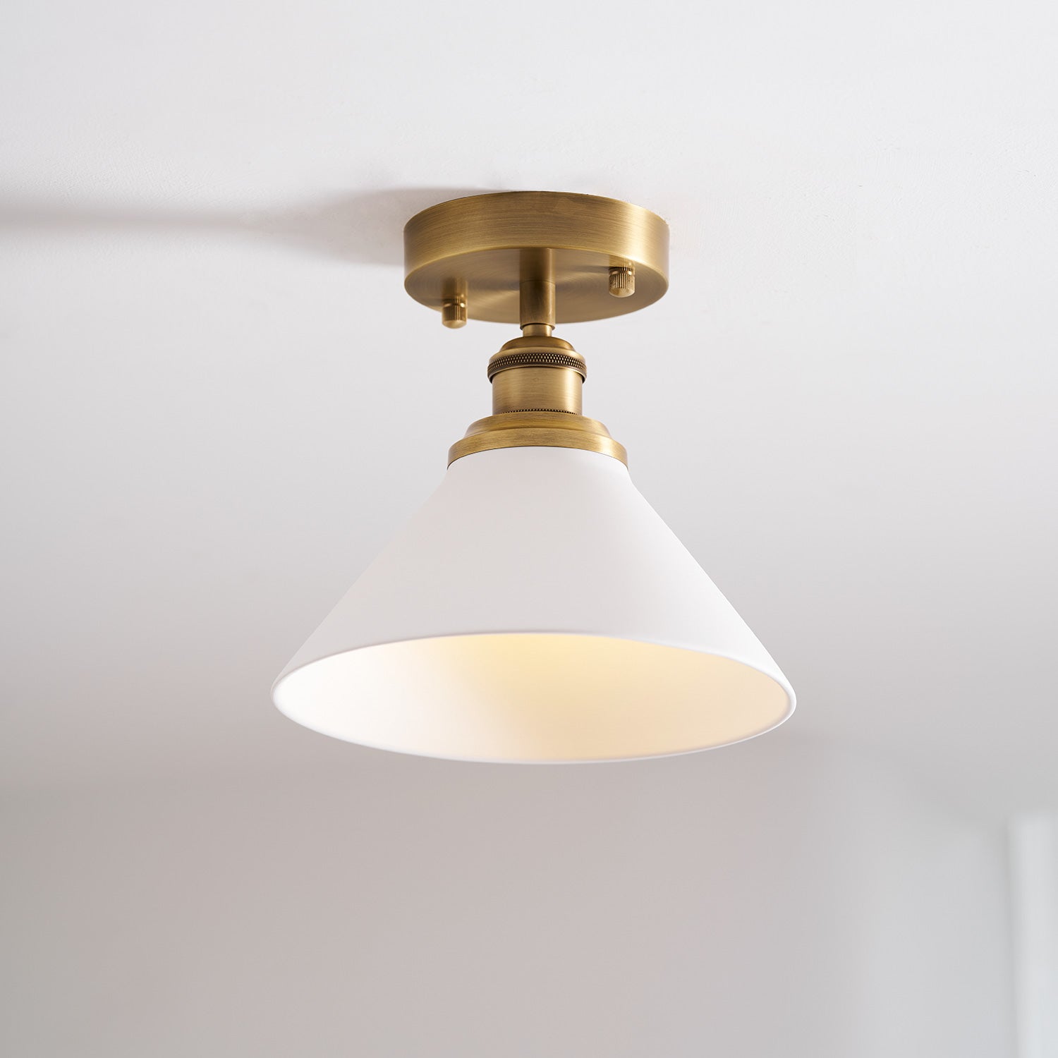 Aureleon Brass Minimalist Design Ceiling Lamp