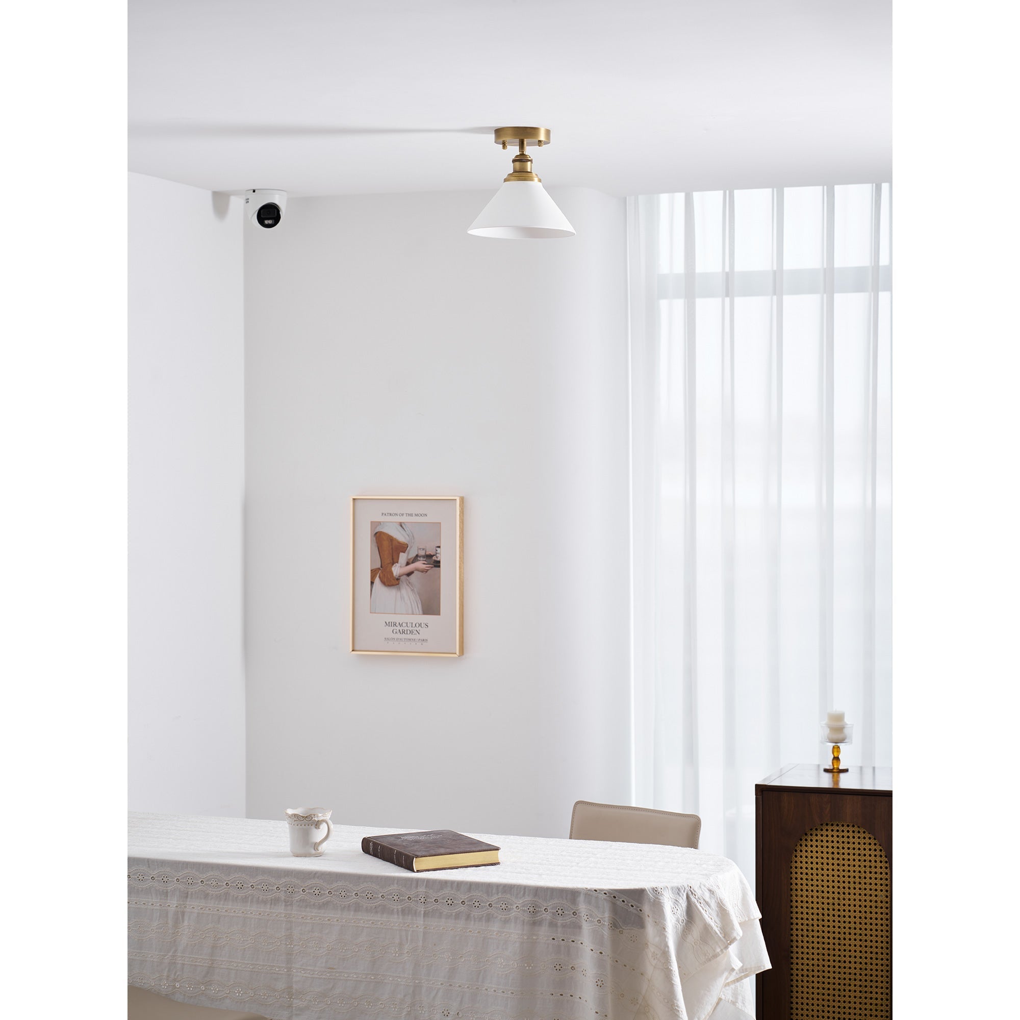 Aureleon Brass Minimalist Design Ceiling Lamp