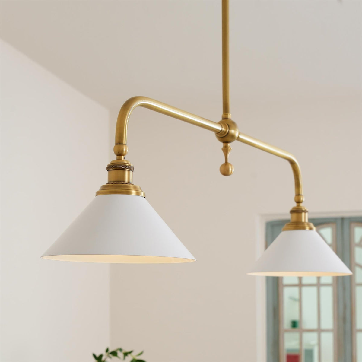 Zya Vintage Retro Pendant Light - Neutral Decor