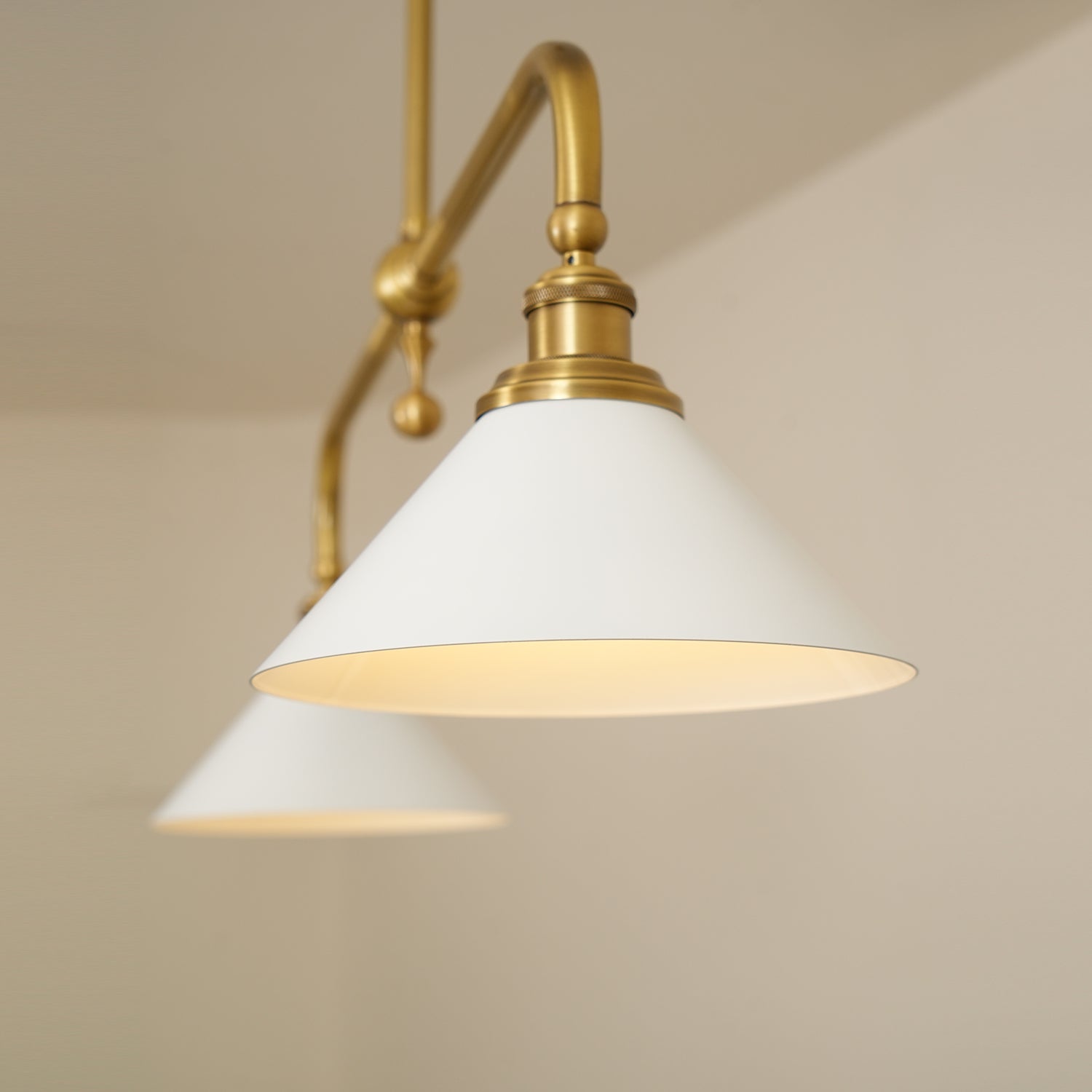 Zya Vintage Retro Pendant Light - Neutral Decor