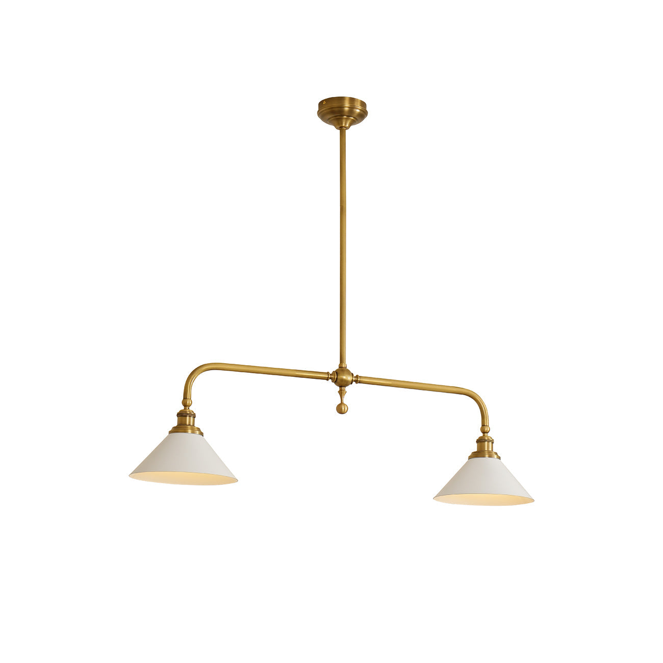 Zya Vintage Retro Pendant Light - Neutral Decor