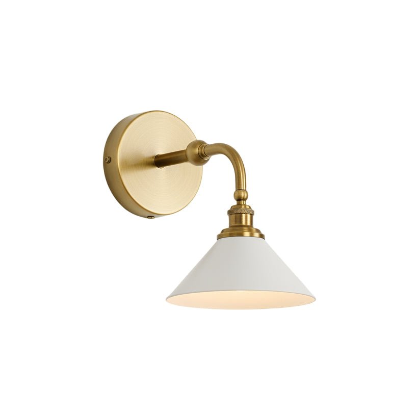 Dina Valerienne Minimalist Horn-shaped Metal Wall Lamp