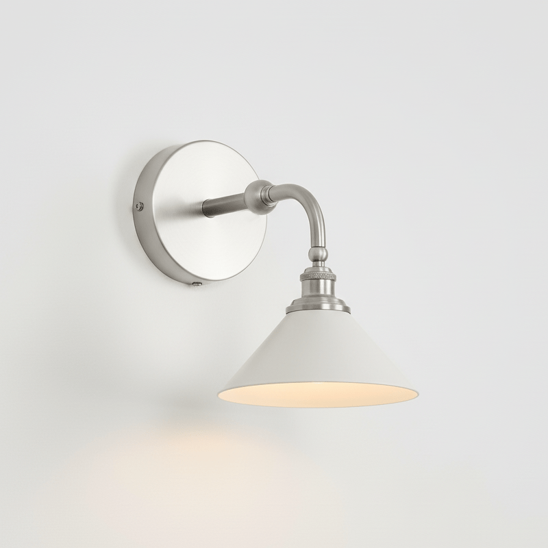 Dina Valerienne Minimalist Horn-shaped Metal Wall Lamp