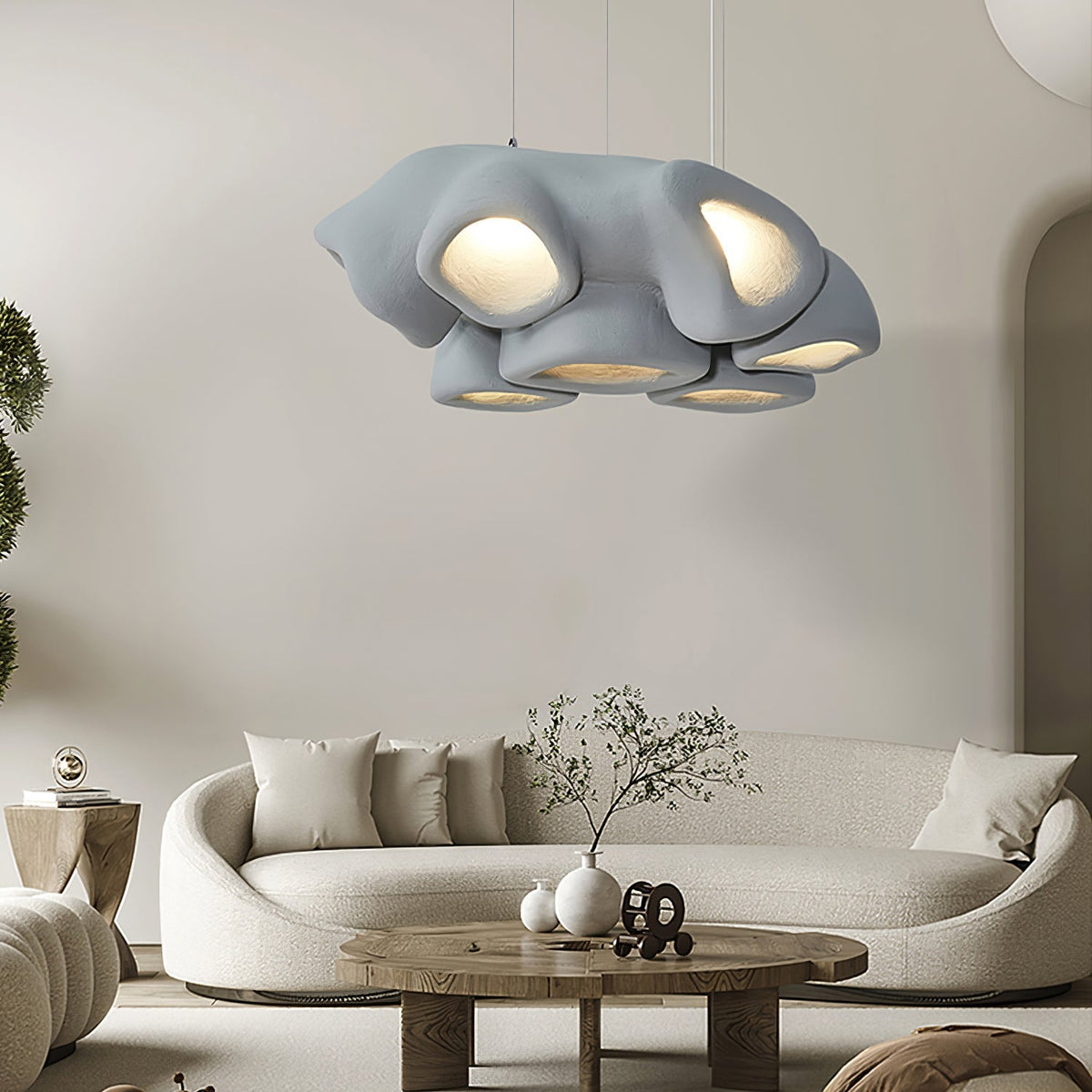 Cloud Modern Polystyrene Pendant Light