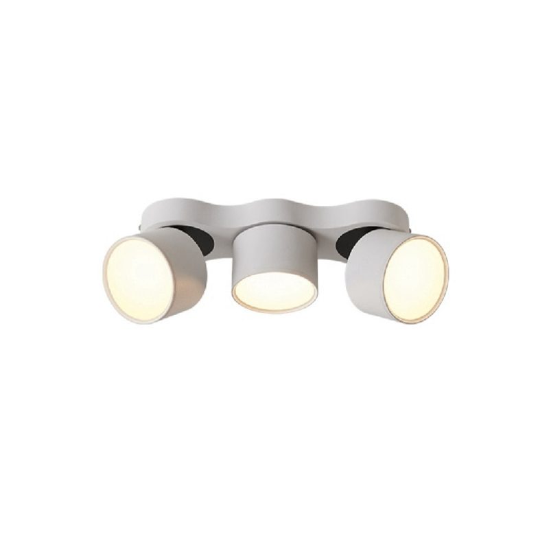 Nylaeara Three-heads Rotating Folding Ceiling Lamp - Neutral Decor