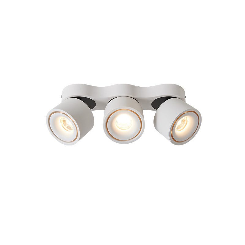 Nylaeara Three-heads Rotating Folding Ceiling Lamp - Neutral Decor