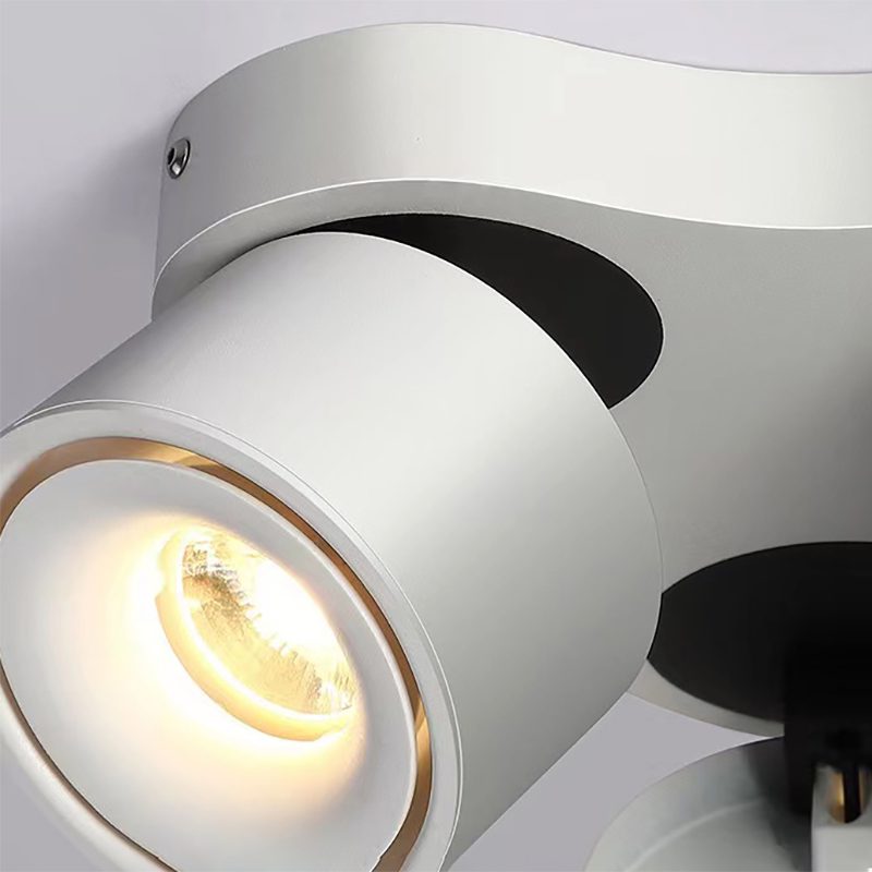 Nylaeara Three-heads Rotating Folding Ceiling Lamp - Neutral Decor
