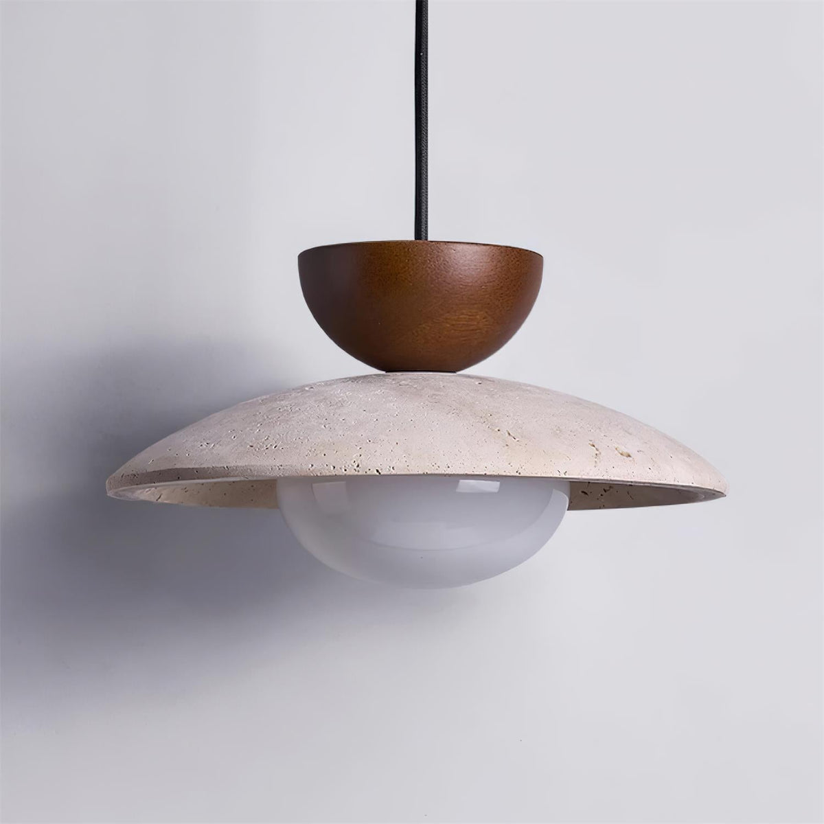 Cleo Travertine Pendant Lights - Neutral Decor
