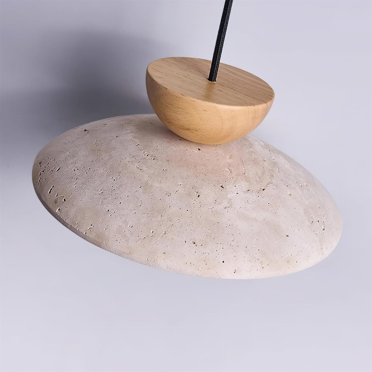 Cleo Travertine Pendant Lights - Neutral Decor