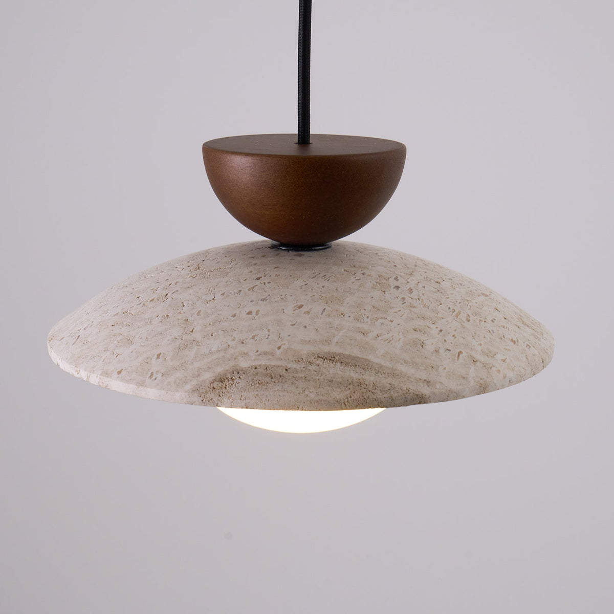 Cleo Travertine Pendant Lights - Neutral Decor