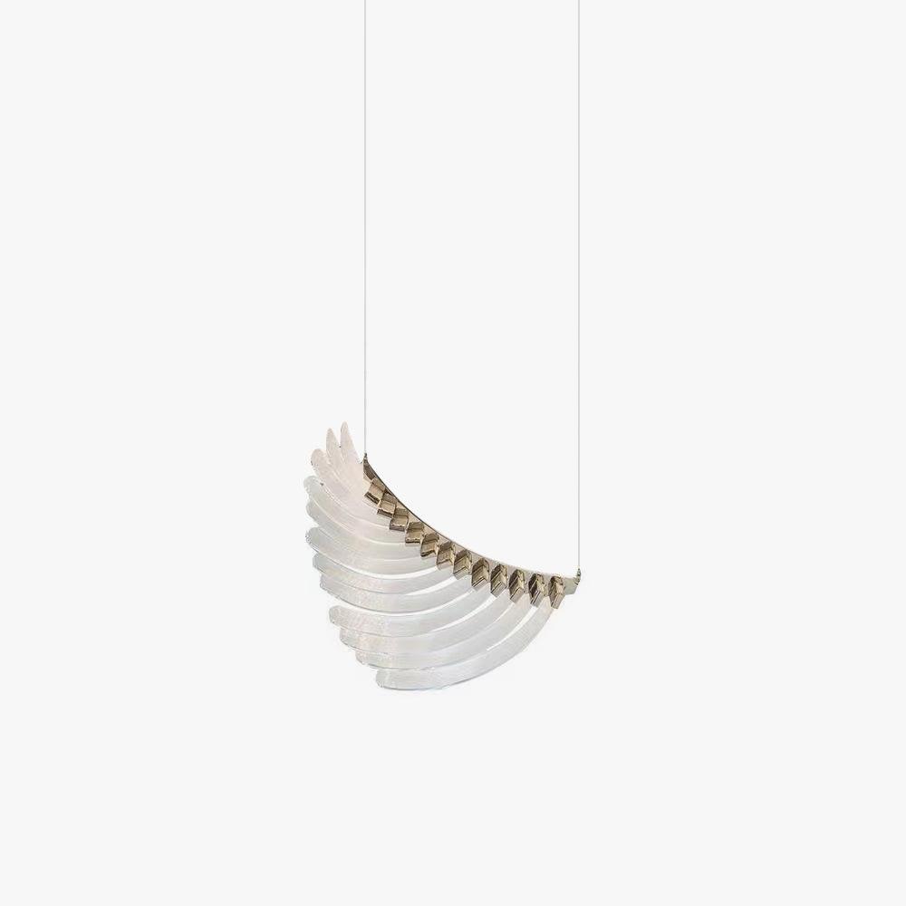 Tiered Postmodern Luxury Palmette Chandelier