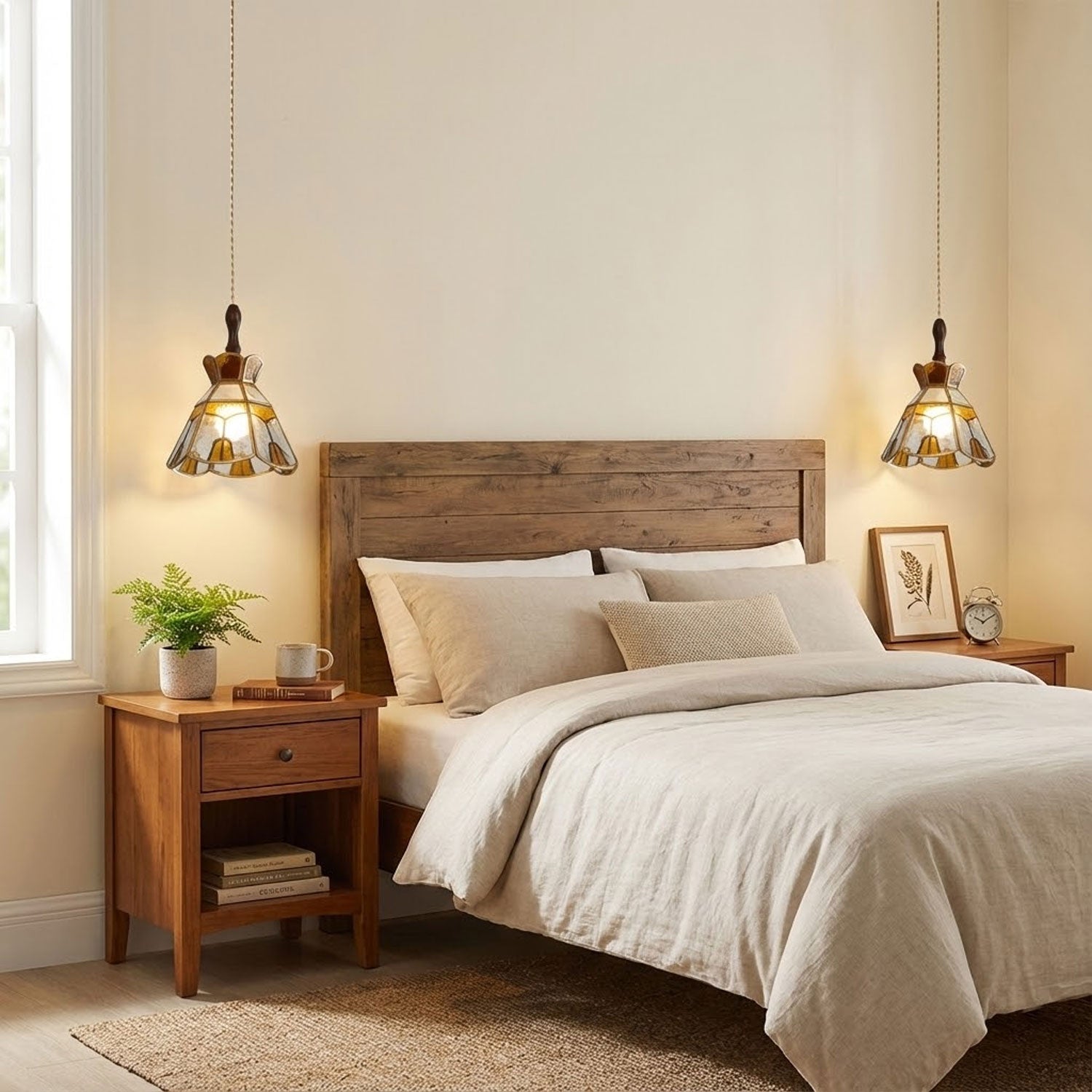 Glenvale Stained Glass Pendant Light