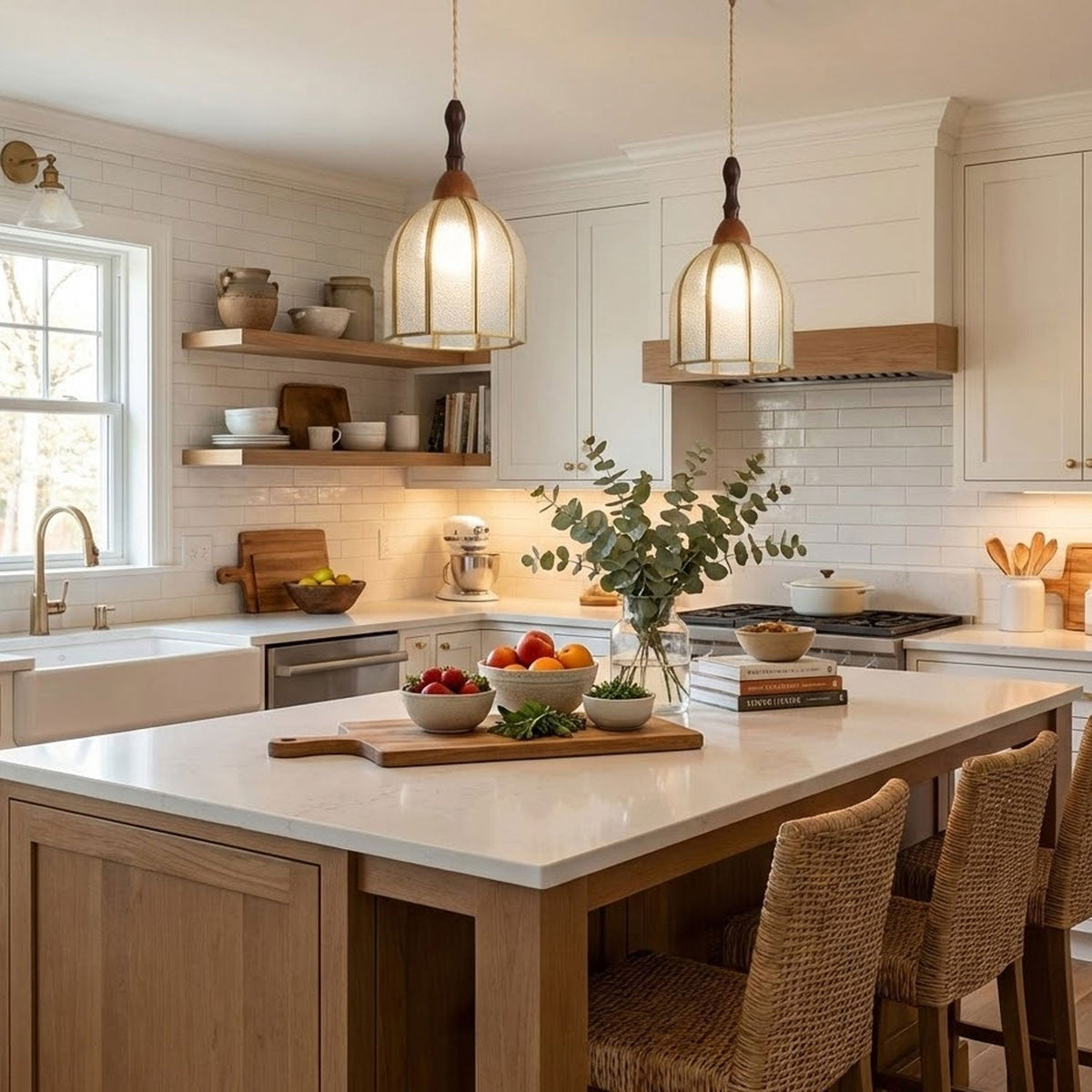 Glenvale Stained Glass Pendant Light