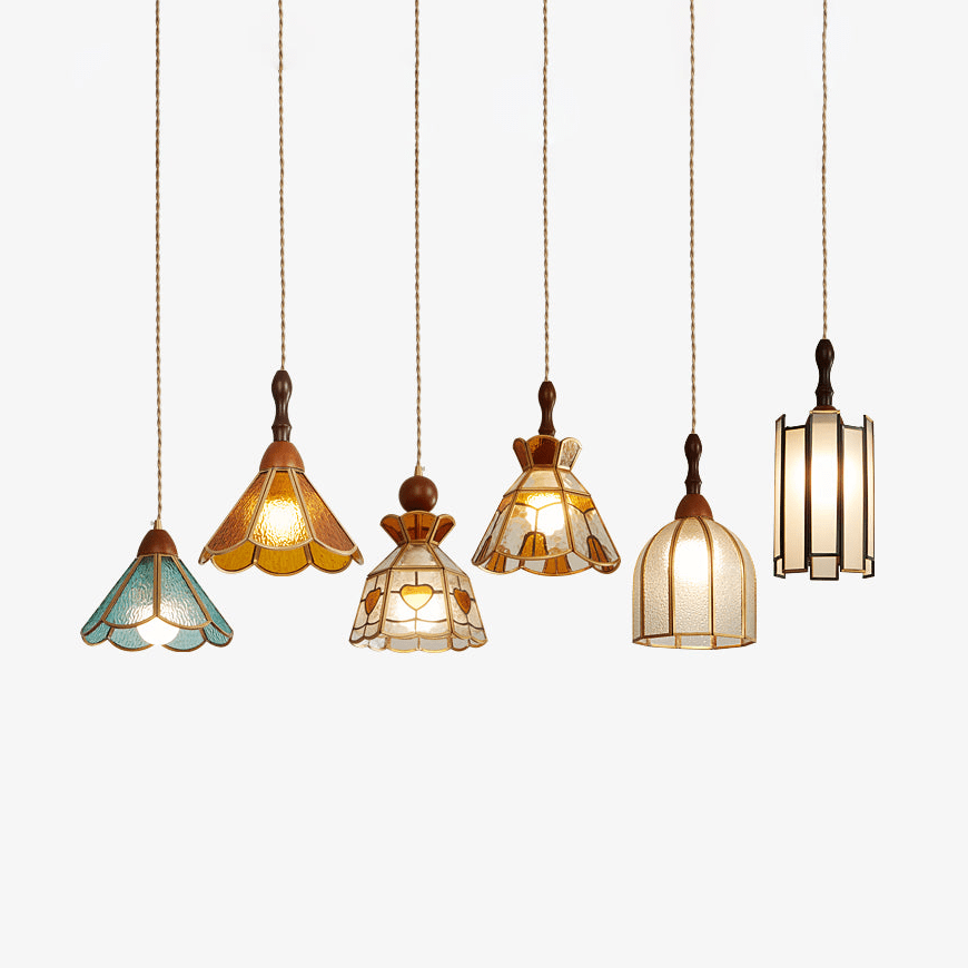 Glenvale Stained Glass Pendant Light
