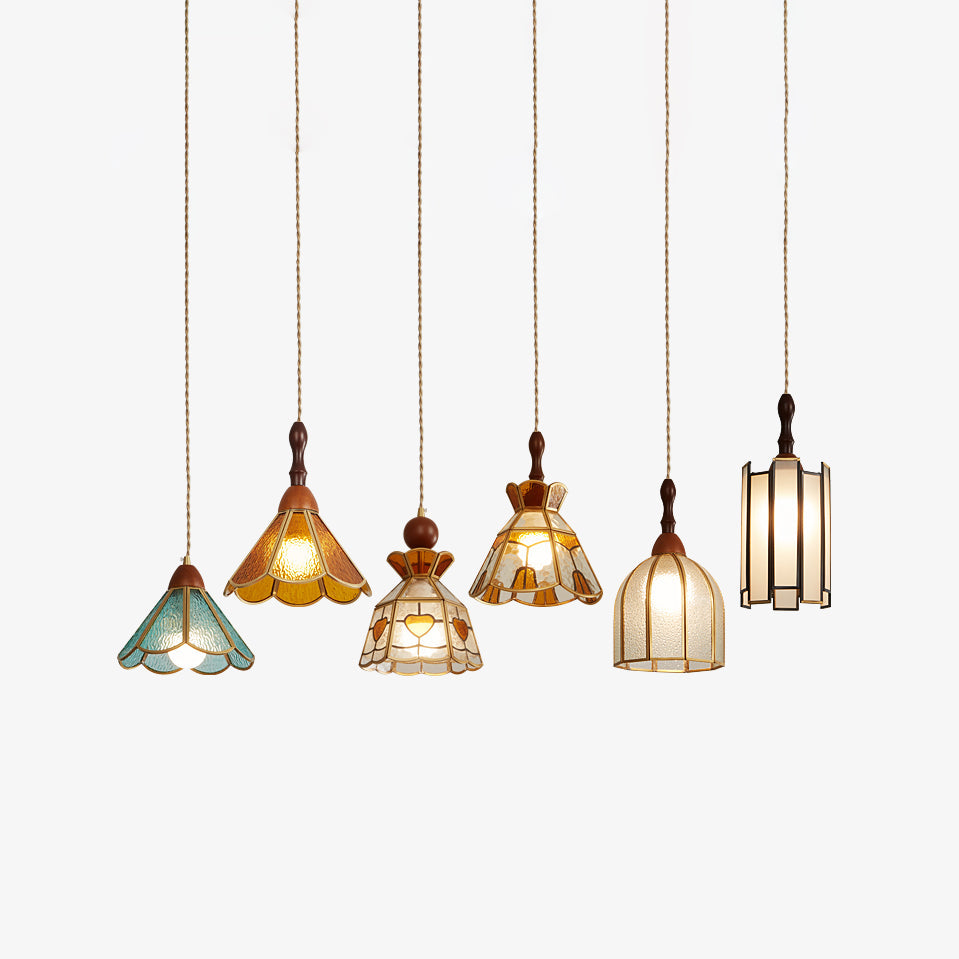 Glenvale Stained Glass Pendant Light