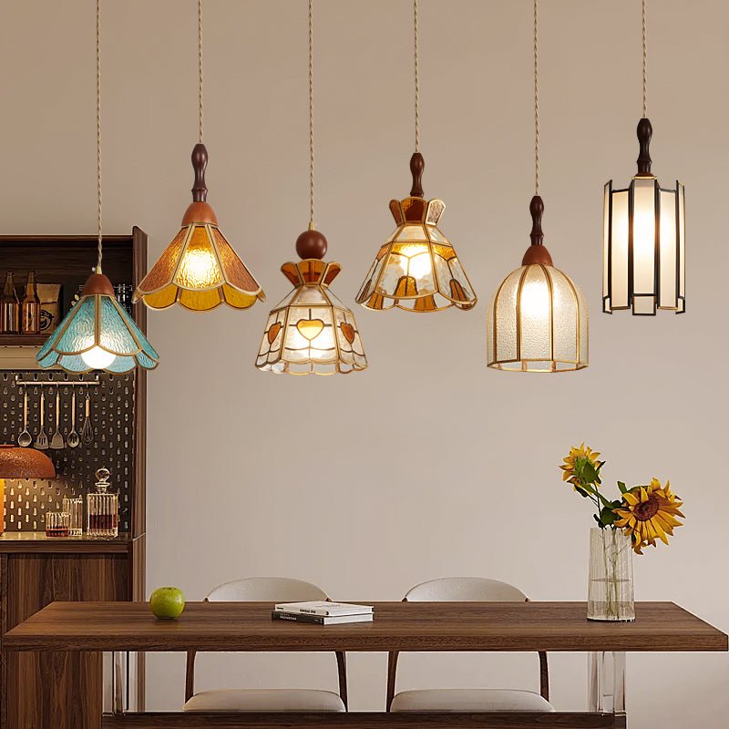 Glenvale Stained Glass Pendant Light