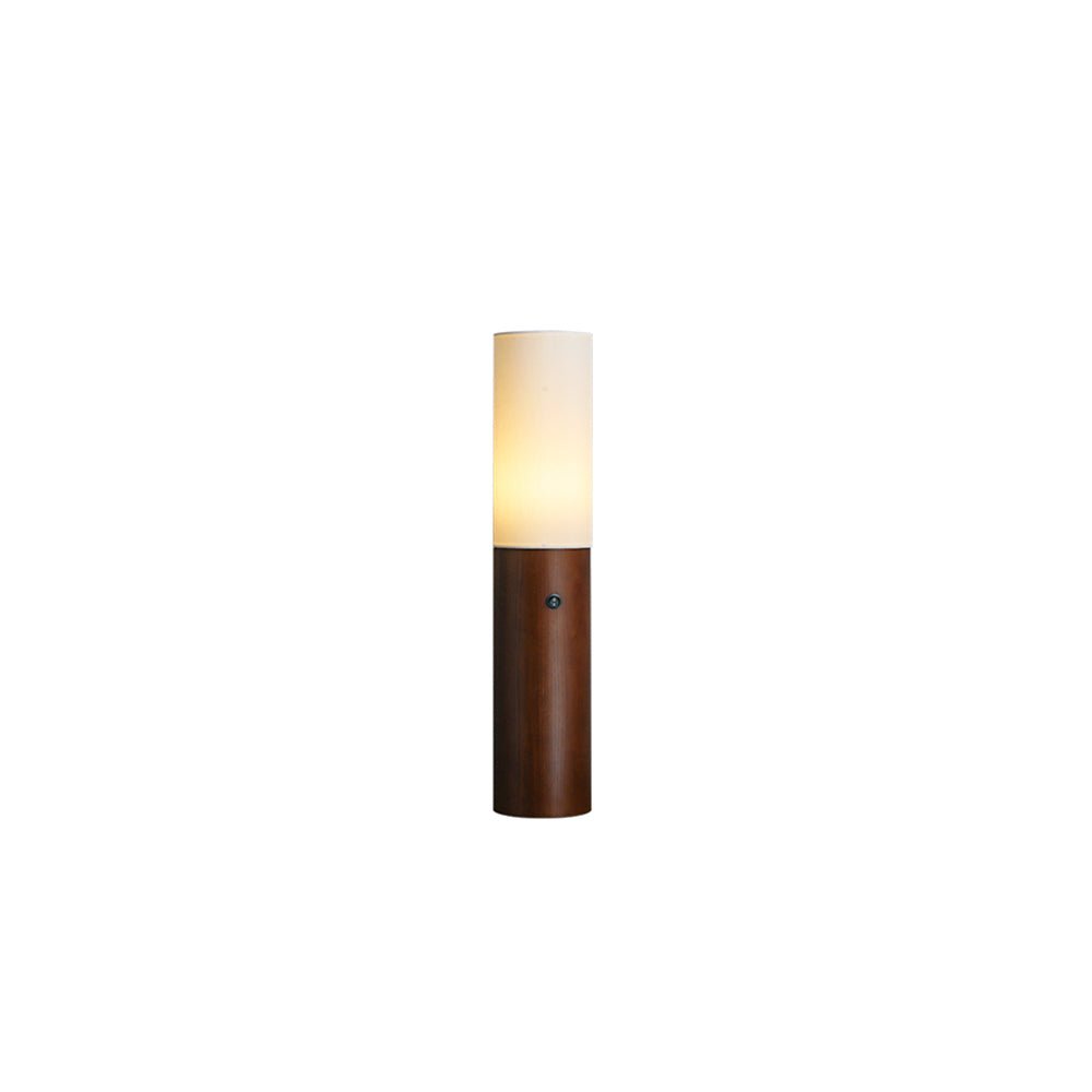 Vero Timber Column Floor Lamp - Neutral Decor
