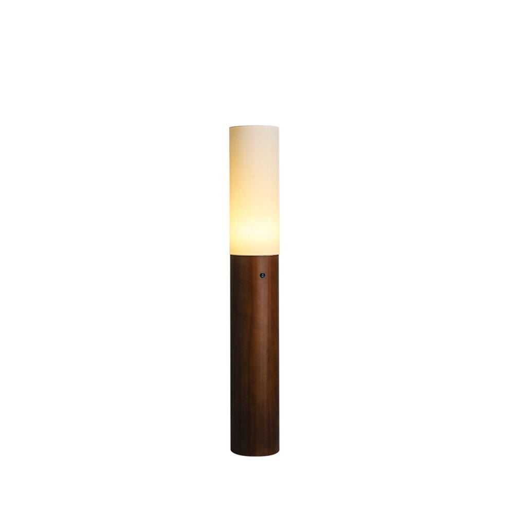 Vero Timber Column Floor Lamp - Neutral Decor