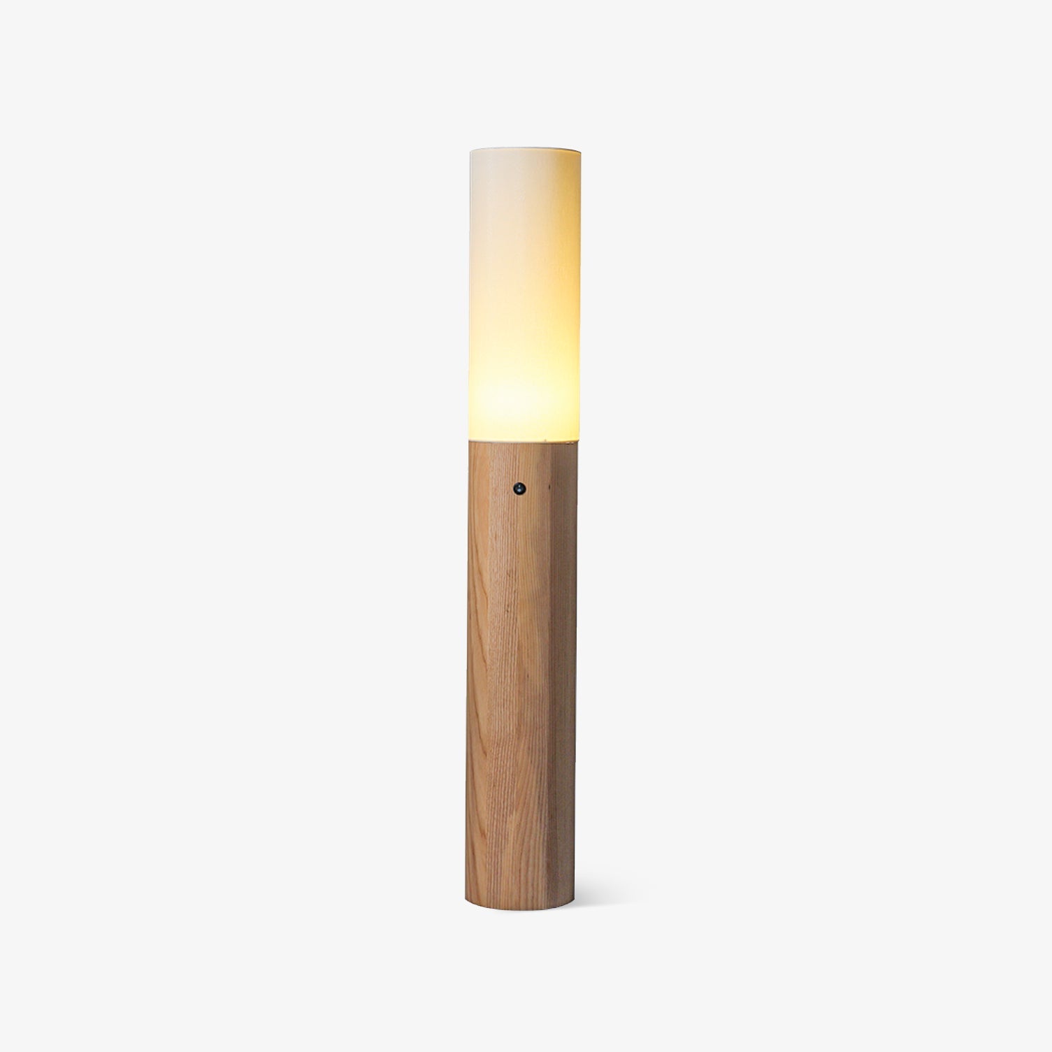Vero Timber Column Floor Lamp - Neutral Decor