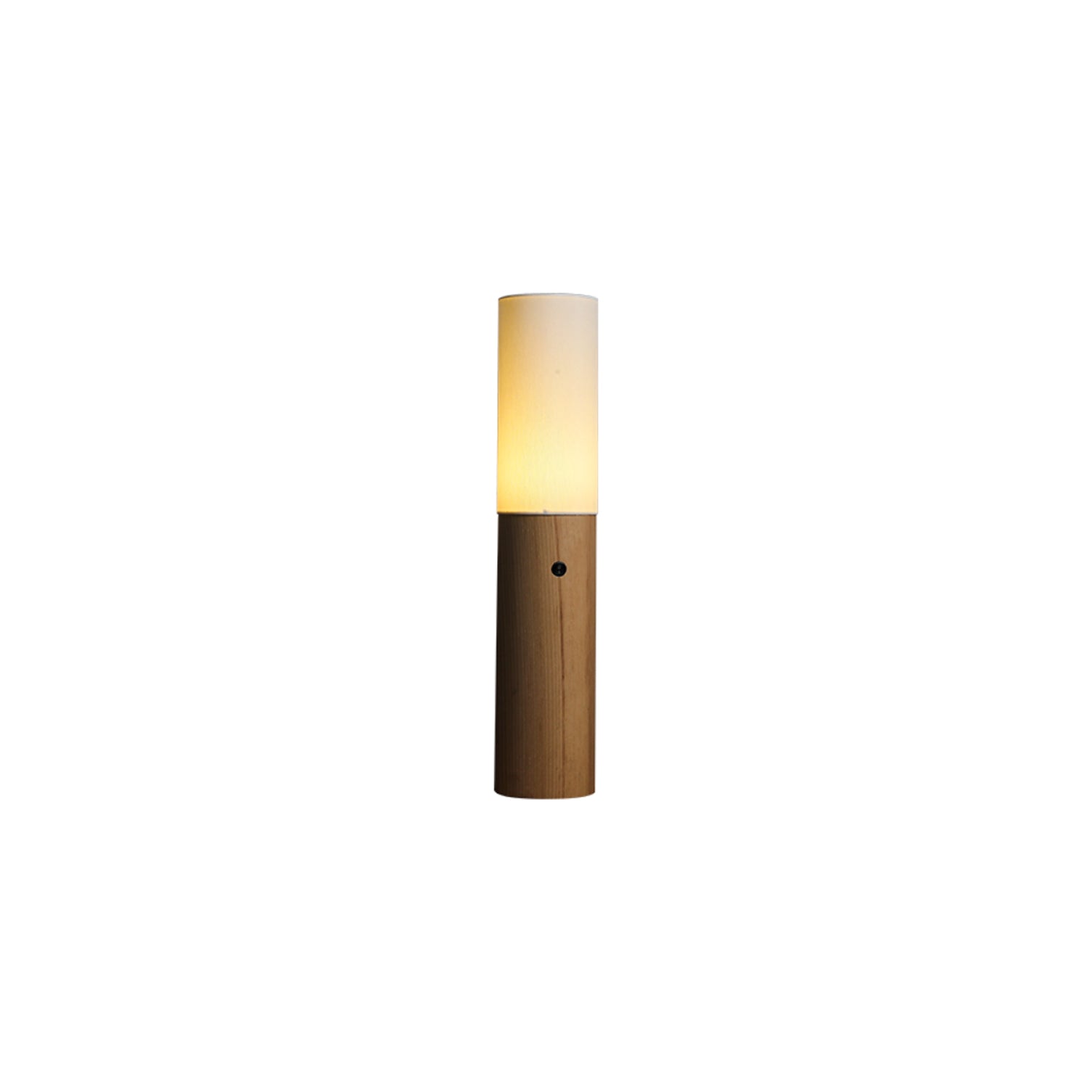 Vero Timber Column Floor Lamp - Neutral Decor