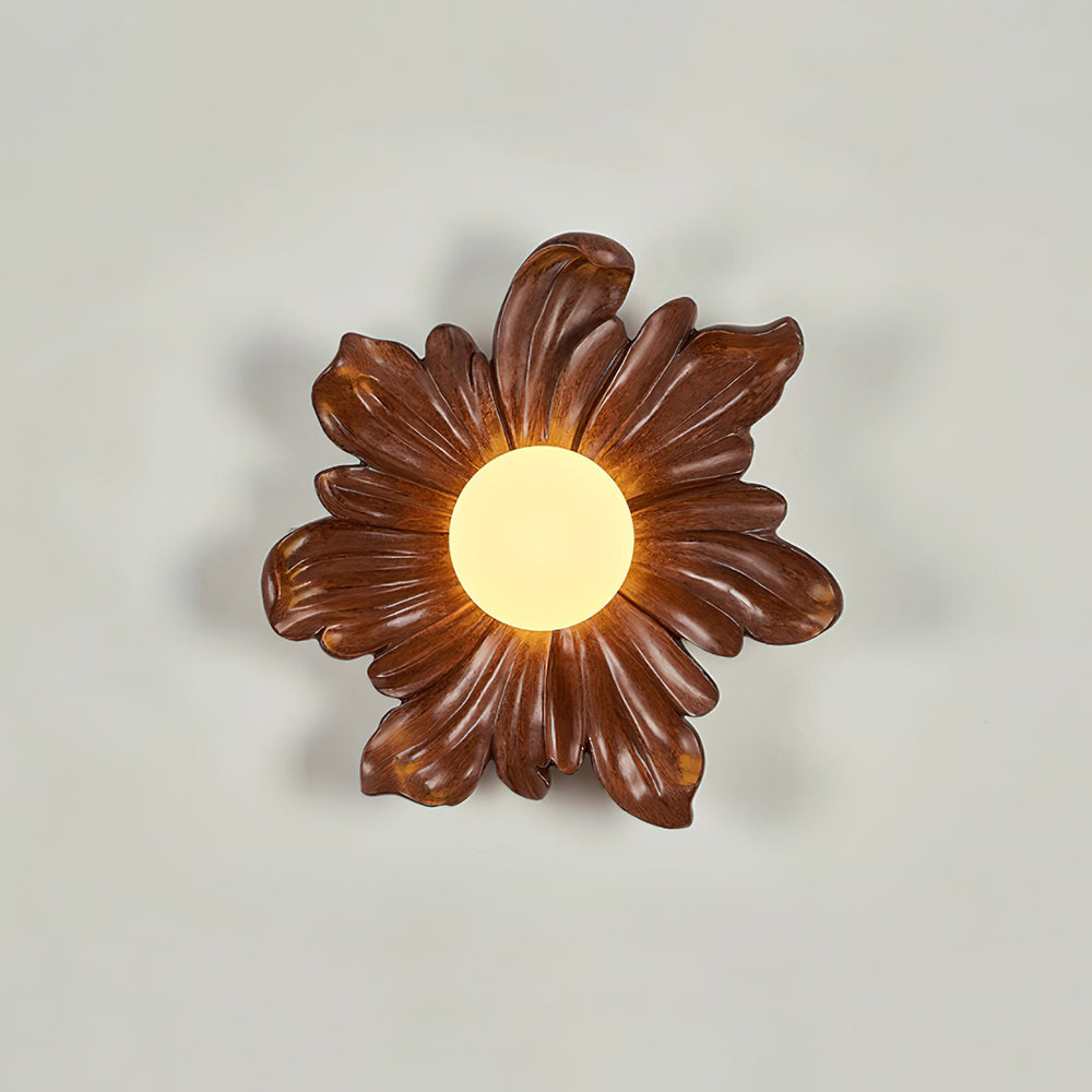 Tina Flower Wall Lamp - Neutral Decor