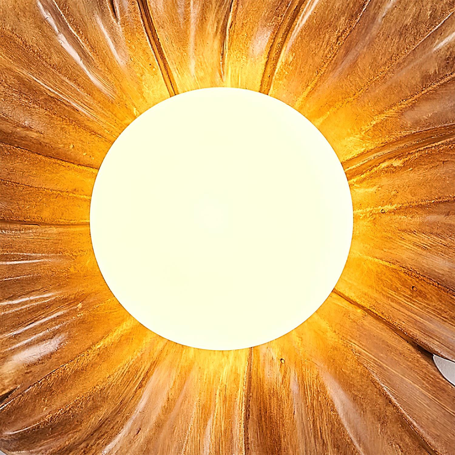 Tina Flower Wall Lamp - Neutral Decor