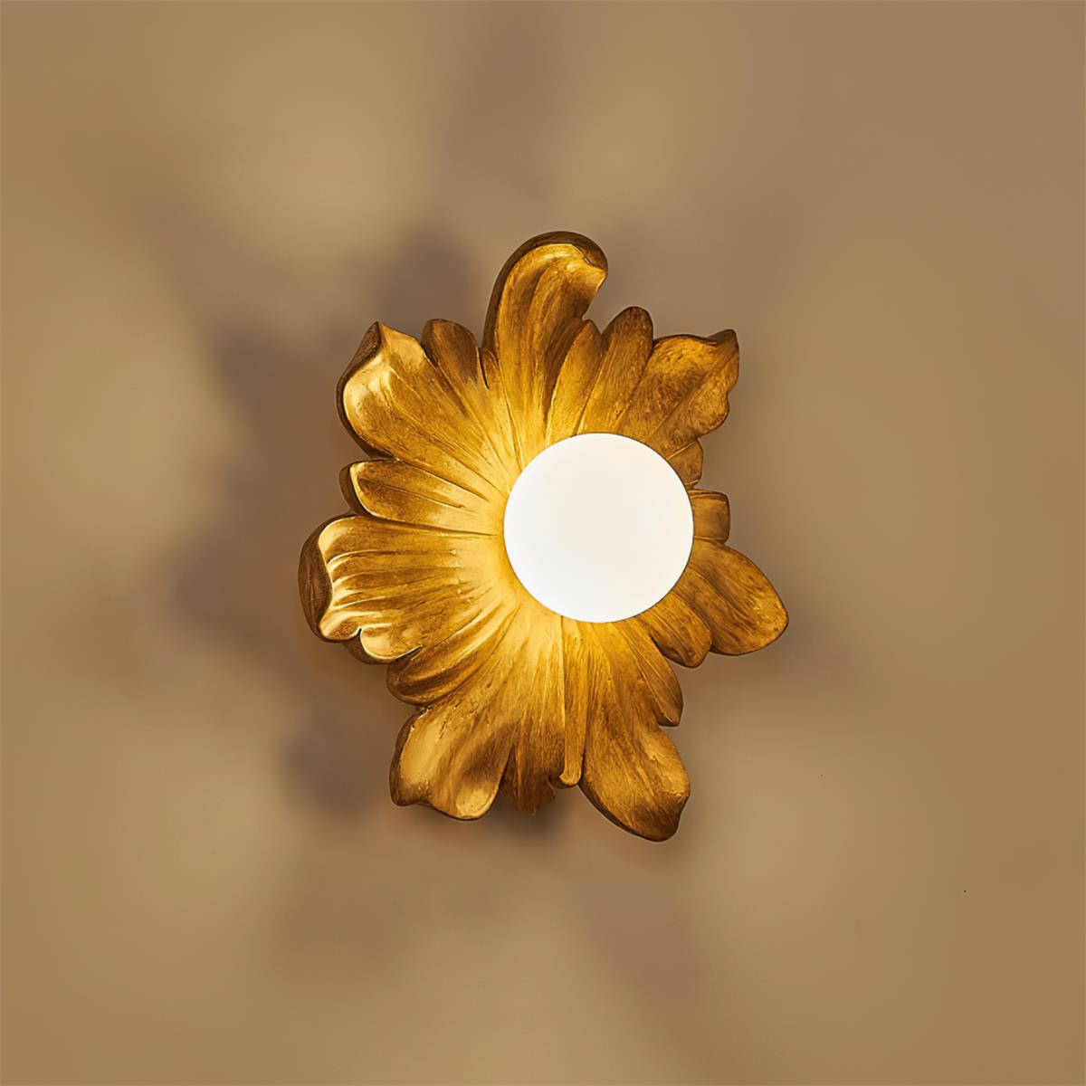 Tina Flower Wall Lamp - Neutral Decor