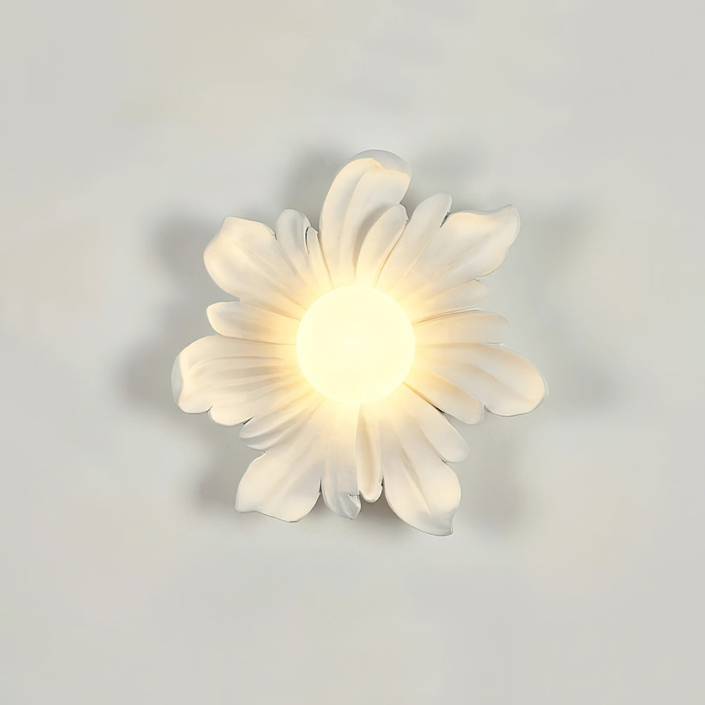 Tina Flower Wall Lamp - Neutral Decor