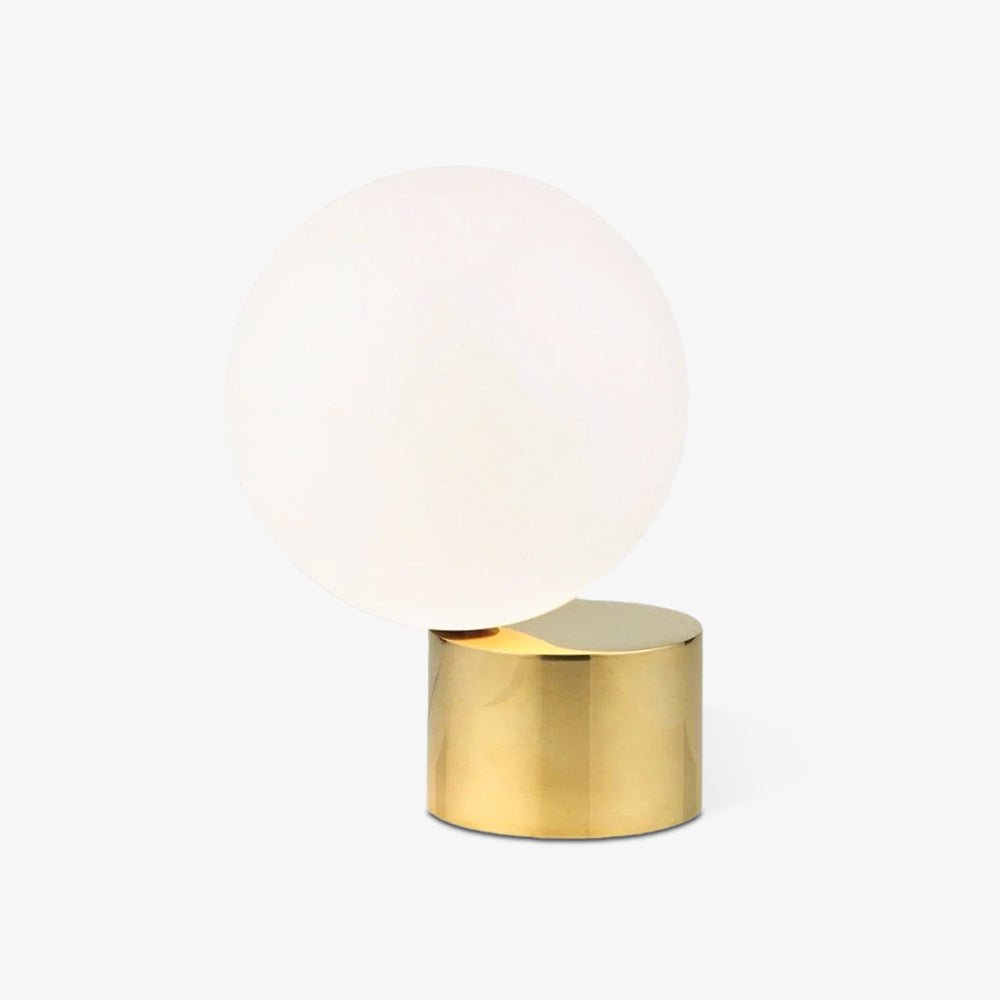 Eiraella Glass Industrial Table Lamp