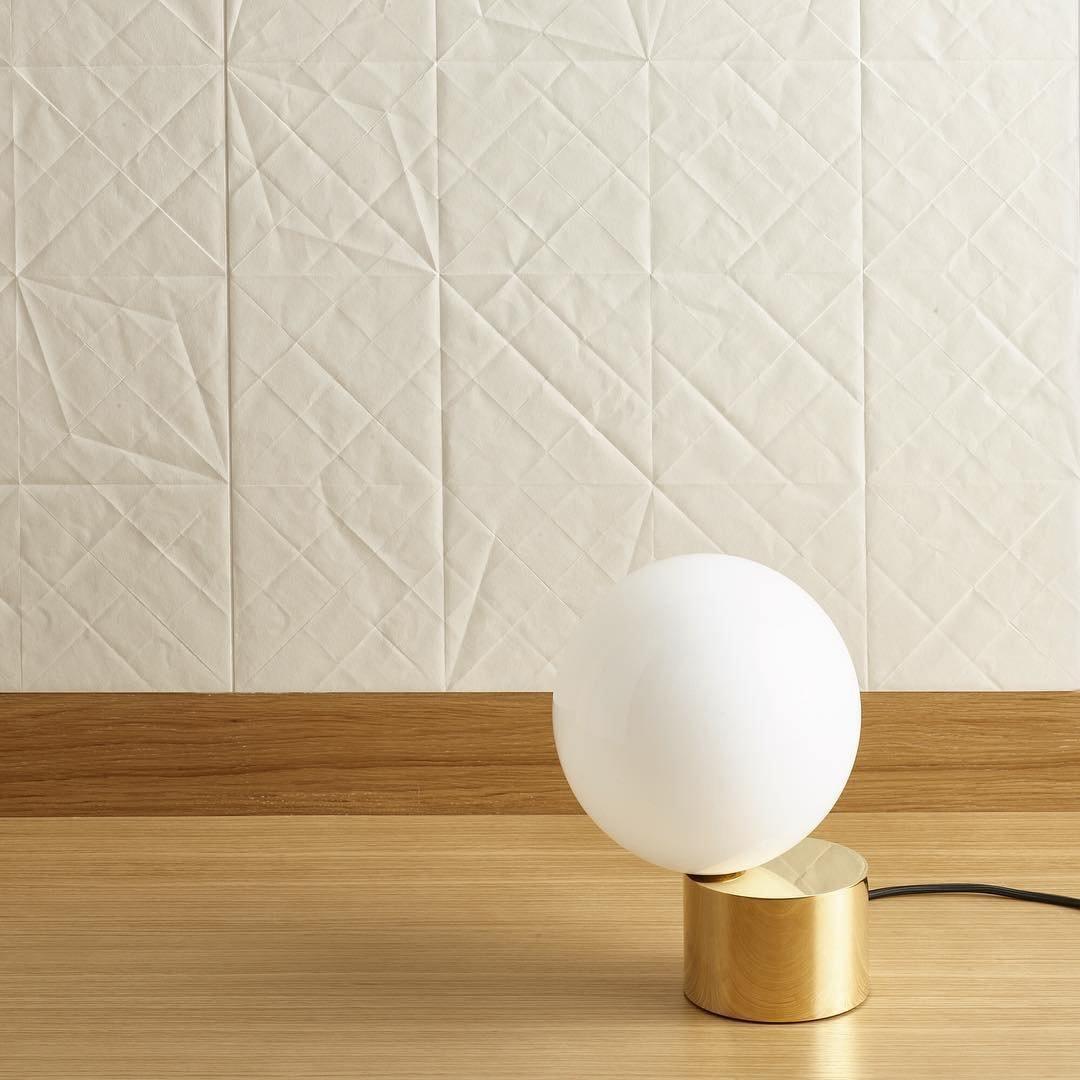 Eiraella Glass Industrial Table Lamp