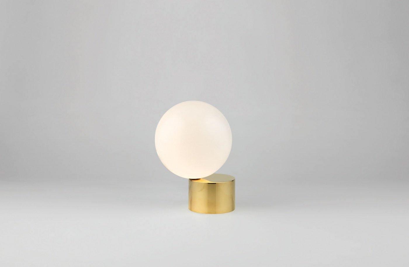 Eiraella Glass Industrial Table Lamp