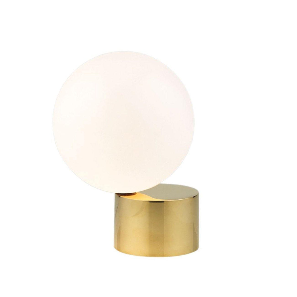 Eiraella Glass Industrial Table Lamp