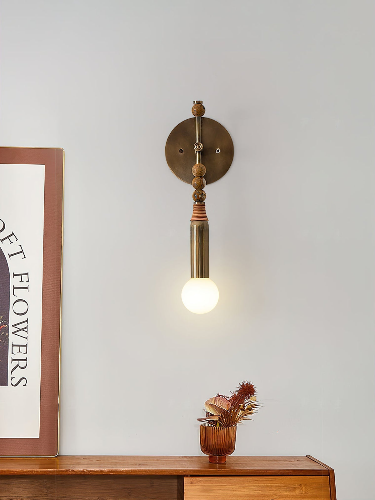 Evilor Premium Elegance Plug-in Marble Wall Lamp