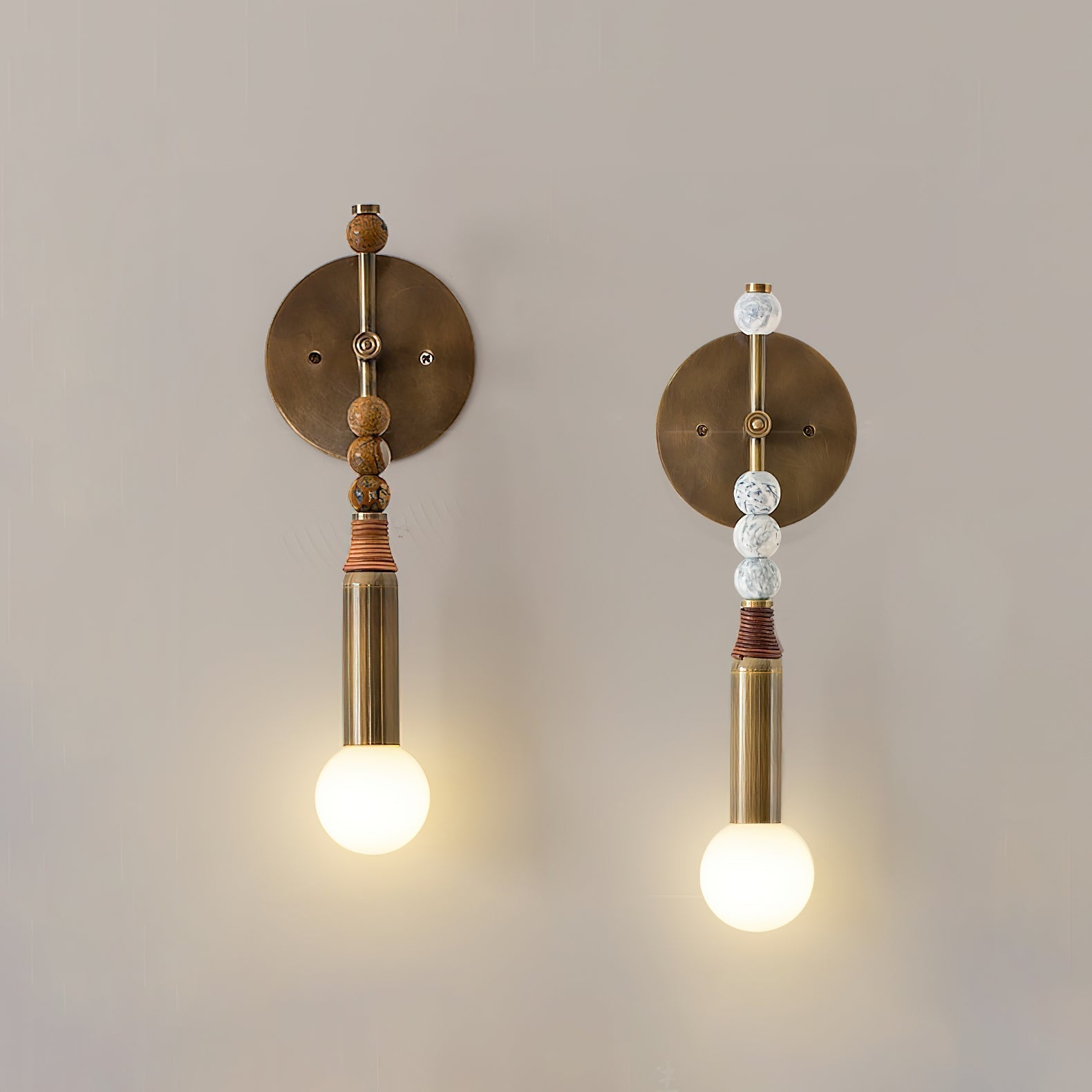 Evilor Premium Elegance Plug-in Marble Wall Lamp