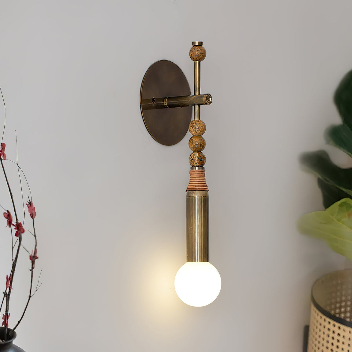 Mariselia Modern Minimalist Marble Wall Lamp